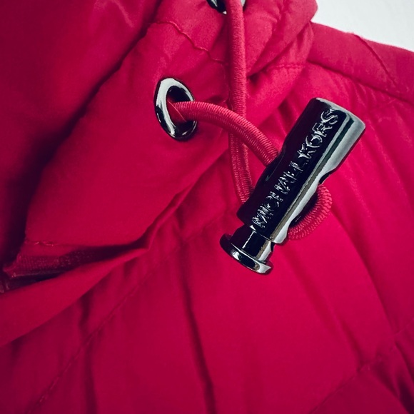 NEW Michael Kors Packable Down Fill Light Jacket in Pink Sz Small - Picture 6 of 7
